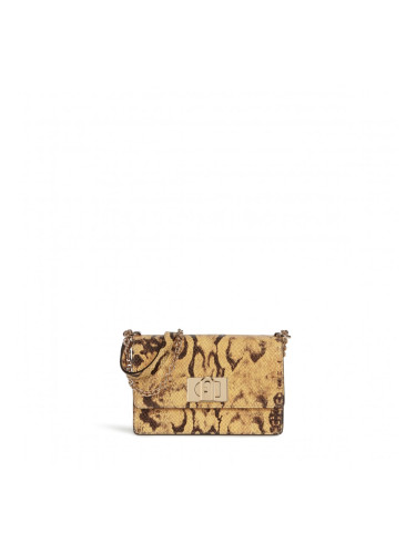 Handbag - FURLA 1927 MINI CROSSBODY 20 - VITELLO ST. PITONE DIAMANTE beige