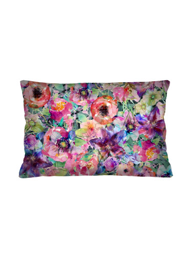 Bertoni Home Unisex's Rectangular Pillow Flora