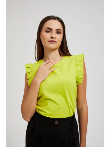 Marisse Women's Blouse L-Ts-4405 Lime