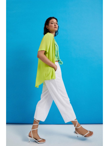 Marisse Women's Shirt L-Ko-4369 Lime