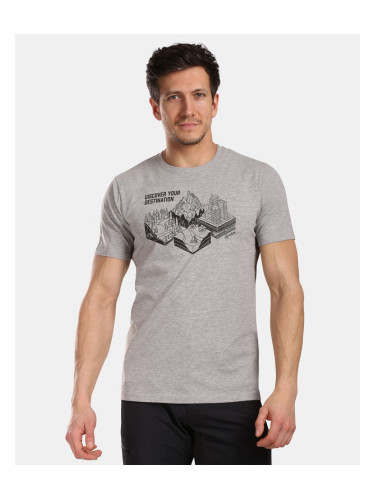 Men's functional T-shirt Kilpi GAROVE-M Light grey