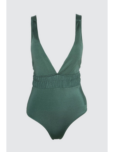 Trendyol Deep V-Neck Swimsuit