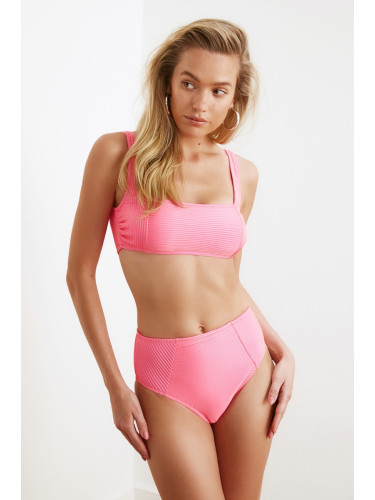 Trendyol Bikini Bottom - Pink - Plain