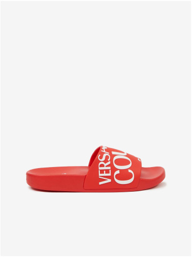 Red Women's Slippers Versace Jeans Couture - Women