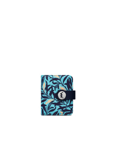 VUCH Pippa Mini Leaves Turquoise Wallet