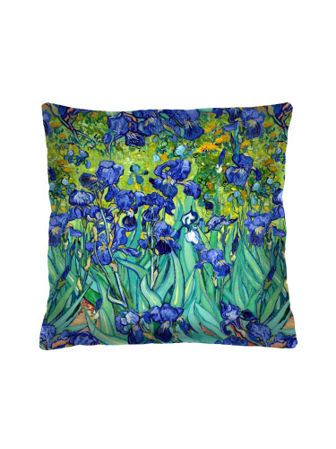 Bertoni Home Unisex's Square Pillow Irises