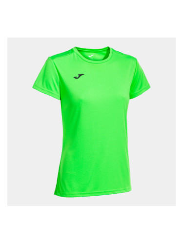 Women's T-shirt Joma Combi Woman Shirt S/S Green Fluor
