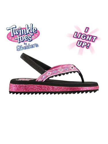 Skechers Twinkle Toes Girls Flip Flops