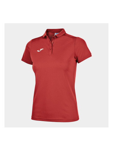 Dámské triko Joma Hobby Women Polo Shirt S/S Red