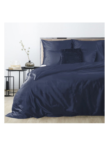 Eurofirany Unisex's Bed Linen 433785 Navy Blue