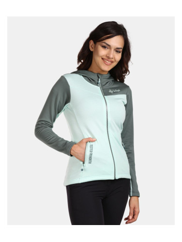 Women's sports hoodie Kilpi SEVELEN-W Mint