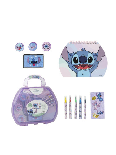 COLOURING STATIONERY SET BRIEFCASE STITCH