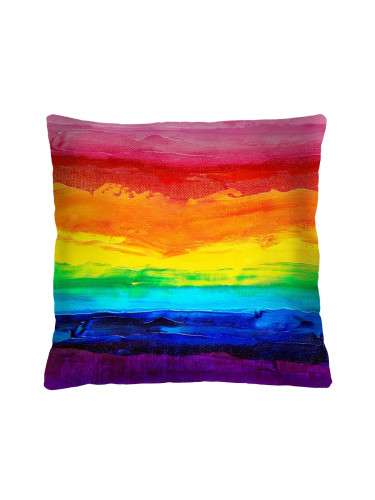 Bertoni Home Unisex's Square Pillow Colourful