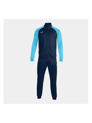 Men's/boys' tracksuit Joma Academy IV Tracksuit Navy Fluor Turquoise