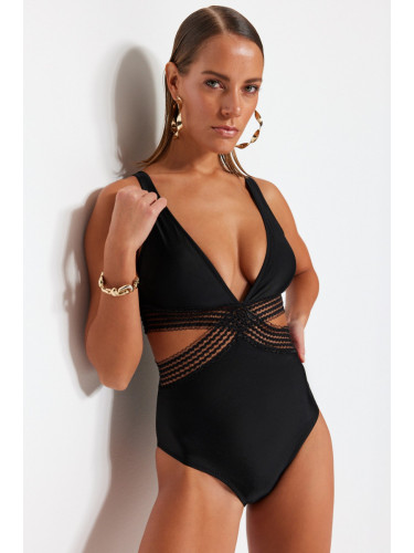 Дамски бански Trendyol Detailed