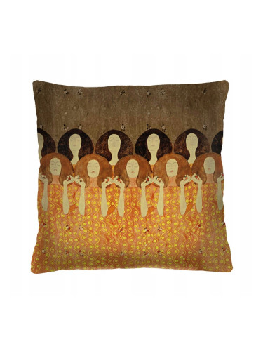 Bertoni Home Unisex's Square Pillow Klimt Cantata