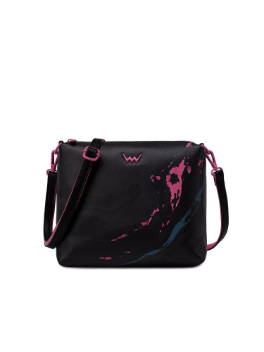 VUCH Coalie Marble Black Handbag