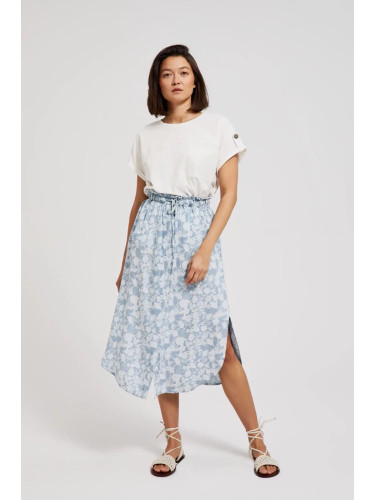 Marisse Women's Skirt L-Sc-4316 L.Blue