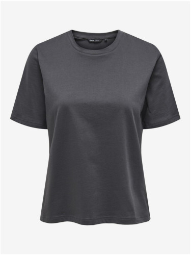 Dark grey women's T-shirt ONLY Only - Women