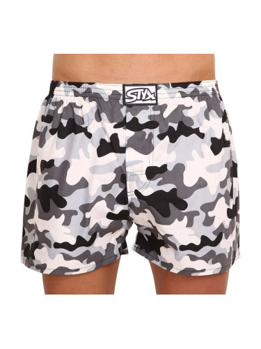 Men's briefs Styx art classic rubber oversized camouflage