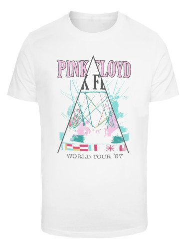 Men's T-shirt Pink Floyd World Tour 87 white
