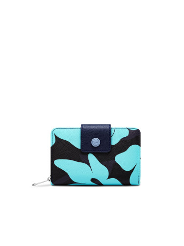 VUCH Tali Tammy Flowers Blue Wallet