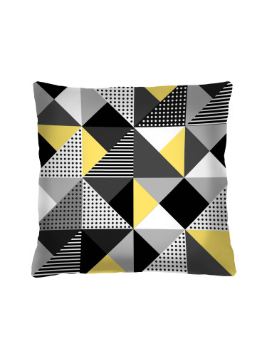 Bertoni Home Unisex's Square Pillow Melange Sun