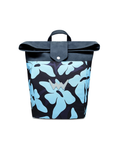 VUCH Dammit Flowers Blue Backpack