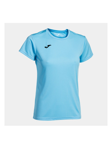 Women's T-shirt Joma Combi Woman Shirt S/S Sky Blue