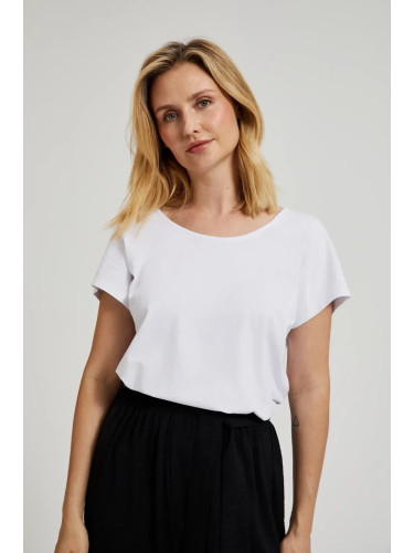 Marisse Women's Blouse L-Ts-4419 White