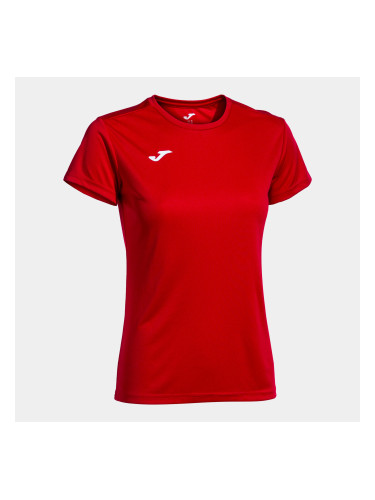 Women's T-shirt Joma Combi Woman Shirt S/S Red