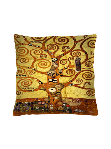 Bertoni Home Unisex's Square Pillow Klimt Art Deco