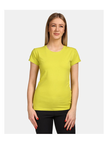 Women's cotton T-shirt Kilpi PROMO-W Light green