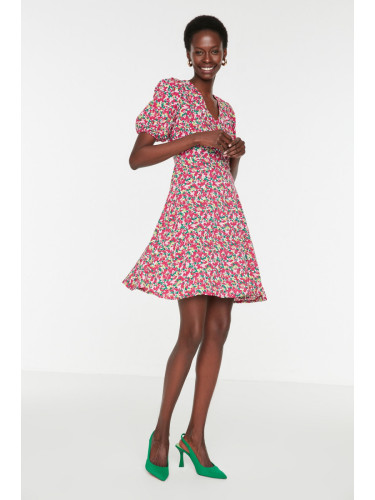 Дамска рокля  Trendyol TWOSS22EL0369/PİNK