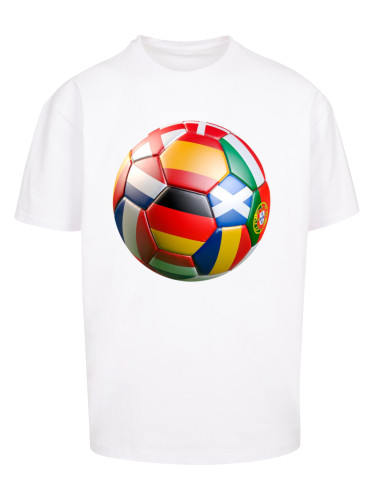 Men's T-shirt Football's coming Home Europe Tour white