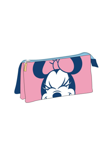 PENCIL CASE 3 COMPARTMENTS MINNIE