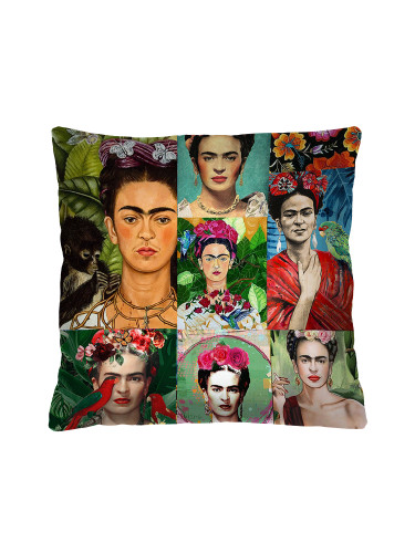 Bertoni Home Unisex's Square Pillow Modern Frida