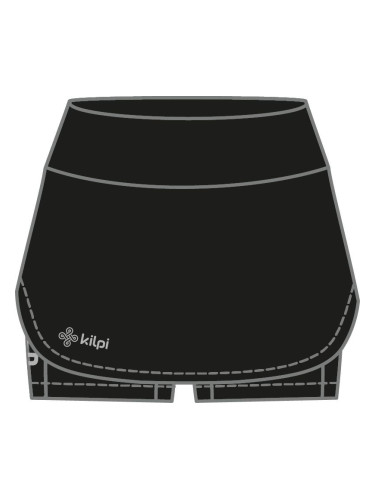 Women's running skirt Kilpi TITICACA-W Black