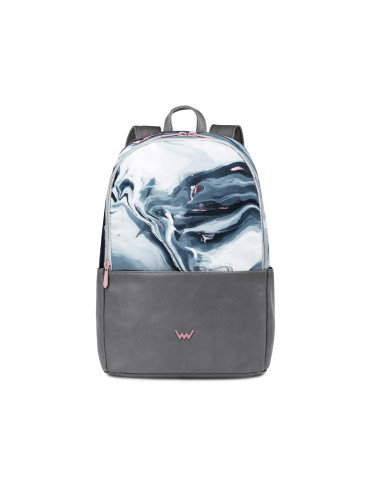 VUCH Zane Marble Grey Backpack