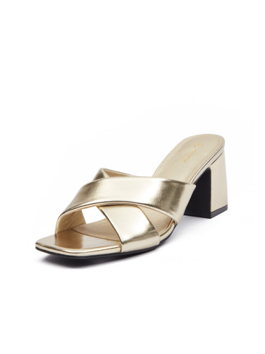 Orsay Gold women's heeled slippers - Women's