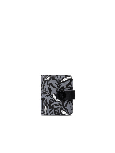 VUCH Pippa Mini Leaves Black Wallet