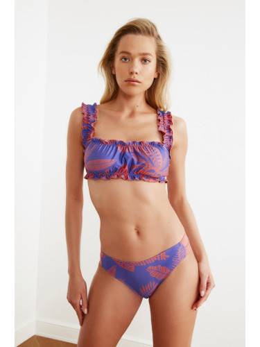Trendyol Bikini Bottom - Multi-color - Floral