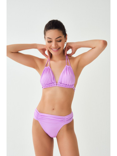 Dagi Lilac Triangle Bikini Top