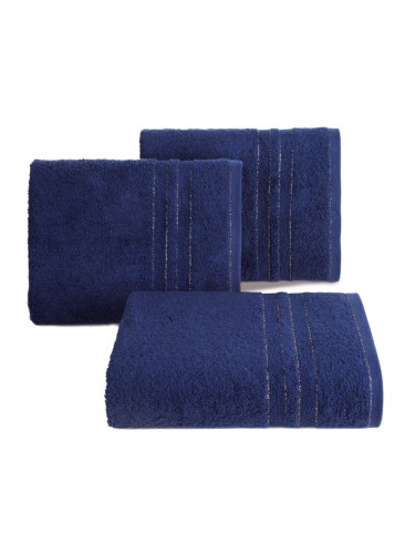 Eurofirany Unisex's Towel 427580 Navy Blue