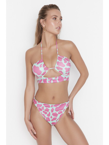 Дамско горнище на бански Trendyol Patterned