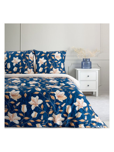 Eurofirany Unisex's Bed Linen 451813 Navy Blue