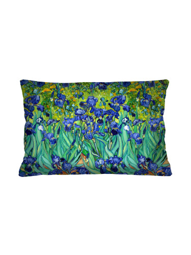 Bertoni Home Unisex's Rectangular Pillow Elegance Print Irises