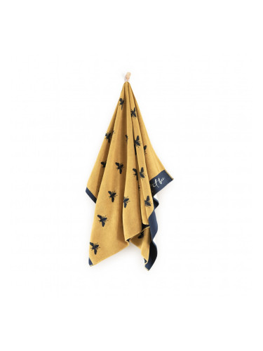 Zwoltex Unisex's Beach Towel Let It Bee Blue Bee