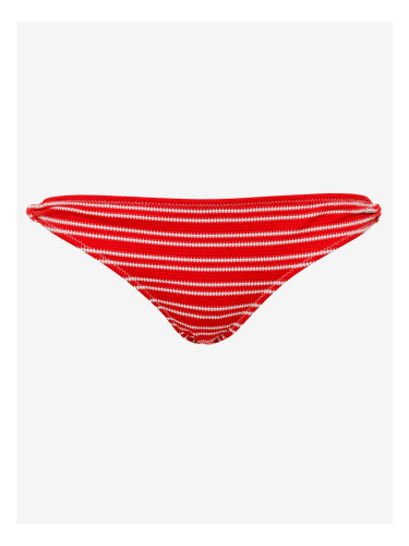 Red Women's Striped Pepe Jeans Swimsuit Bottoms