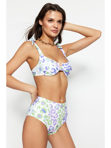 Дамски бански долнище Trendyol Patterned